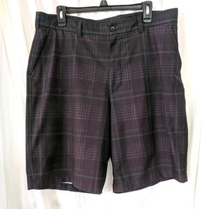 Tommy Armour Summer Black /Plaid Shorts